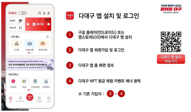 대구시가 2026 대구마라톤 참가자의 완주 기록을 블록체인 기반 NFT로 무료 발급해 디지털 기록보관 서비스를 확대한다. 대구시 제공