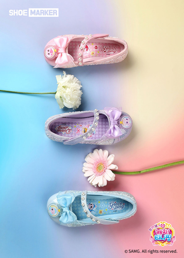 슈마커, '캐치! 티니핑' 협업 키즈 슈즈 공개