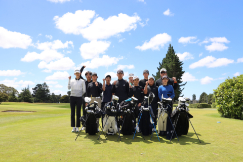 김형식 대구골프협회 경기위원장, 뉴질랜드 주니어 선수 지도 프로그램 진행