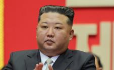 김정은, 노동당 총비서 재선…