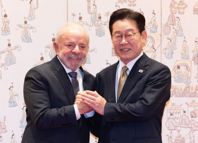 李대통령, 룰라 브라질 대통령과 치맥 회동…