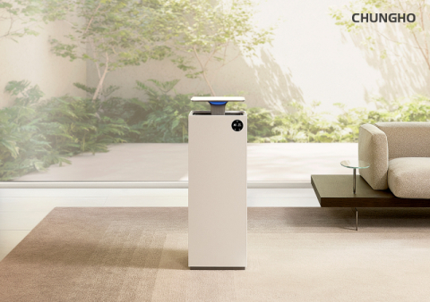 청호나이스, 83.2㎡형 공기청정기 '서밋 타워' 출시…AI모드·미세플라스틱 저감 인증