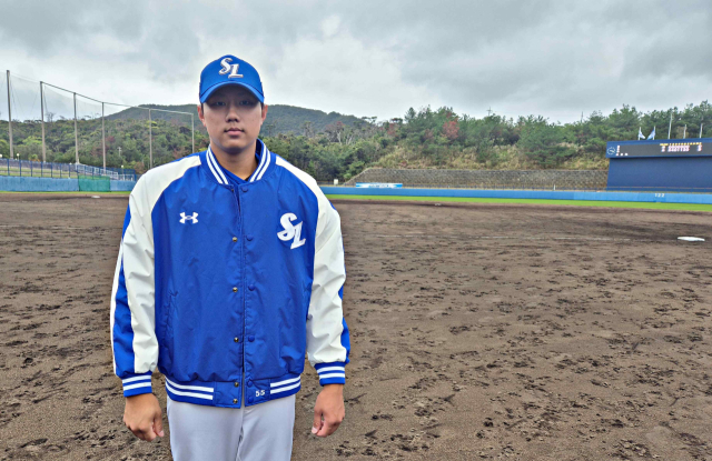 삼성 라이온즈의 배찬승. 채정민 기자