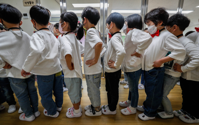 장애 아동의 어려움은 초등학교 입학 이후가 아니라, 영유아 시기부터다. 사진은 대구인지유치원 비장애 장애유아 통합형유치원 개원식. 매일 DB