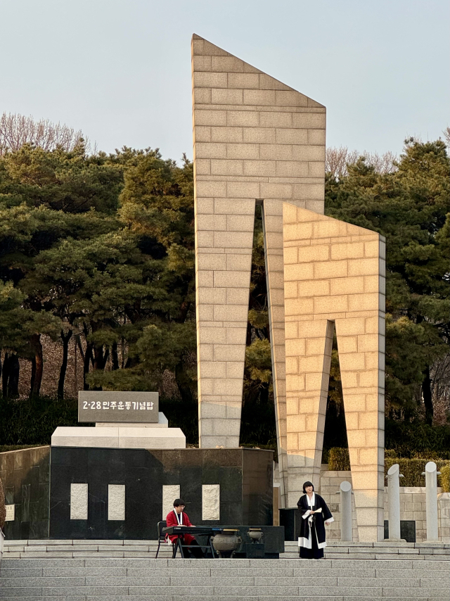 소리빛 영상촬영 모습. 대구문화예술진흥원