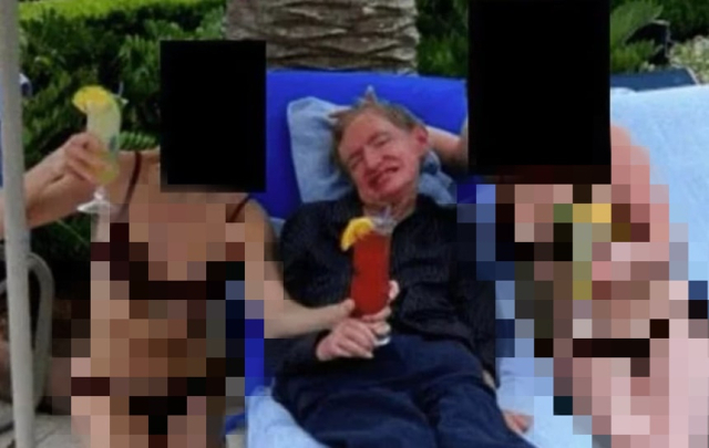 미 국무부가 공개한 엡스타인 파일에 스티븐 호킹이 비키니 차림 여성 2명과 함께 찍힌 사진이 포함됐다. 미 국무부