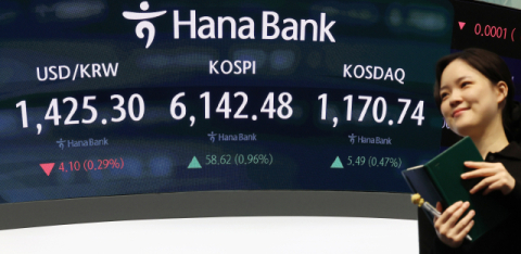 환율 장중 1.410원대 터치…한달 만에 최저 수준 마감