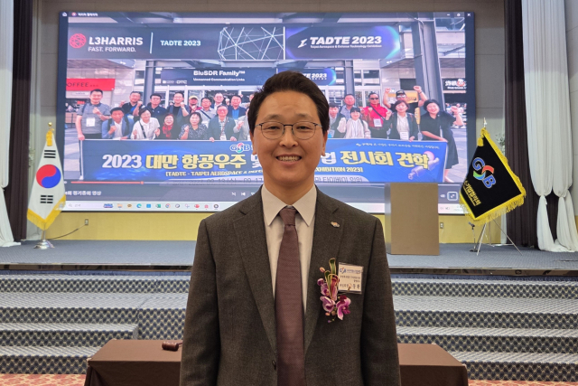 제12대 구미중소기업협의회장으로 취임한 문동환 구미협동식품 대표이사. 조규덕 기자