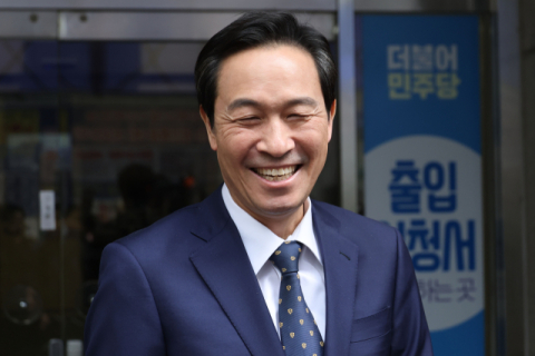 [속보] 민주당, 강원도지사 후보에 우상호 단수 공천