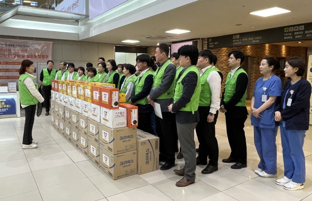 안동병원 임직원들로 구성된 