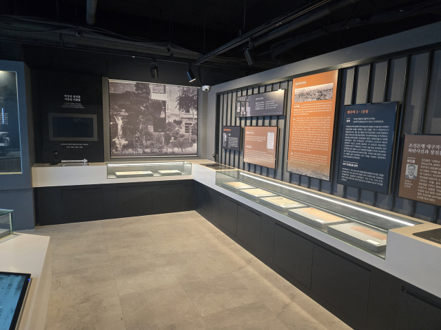 지난달 26일 대구시 중구 삼덕교회 2층에 마련된 대구형무소 역사관에는 한산한 모습을 보이고 있다. 임재환 기자