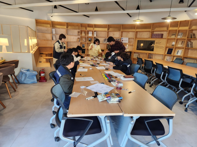 청량산박물관 체험학습 프로그램이 운영 중이다. 봉화군 제공