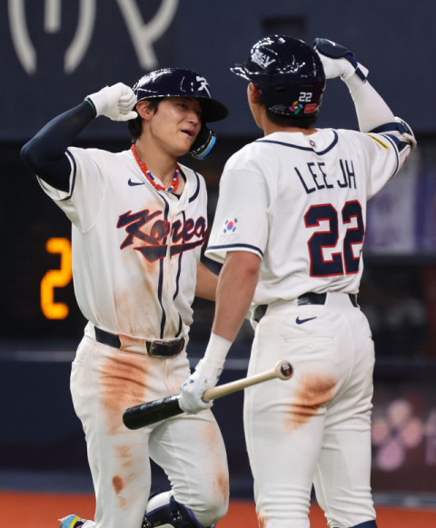 WBC 대표팀, 일본 프로야구 한신과 평가전서 3대3 무승부