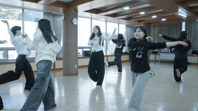 꿈의 무용단 1기 수업 사진. 행복북구문화재단 제공