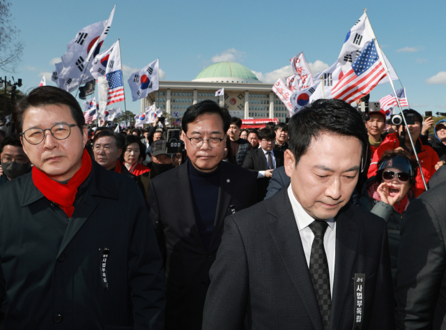 국민의힘 장동혁 대표가 3일 국회에서 