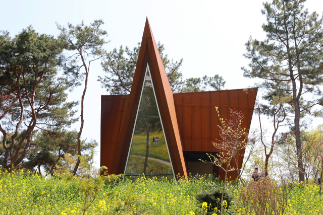 김준영 전주대 건축학과 교수가 설계한 작은 예배당 
