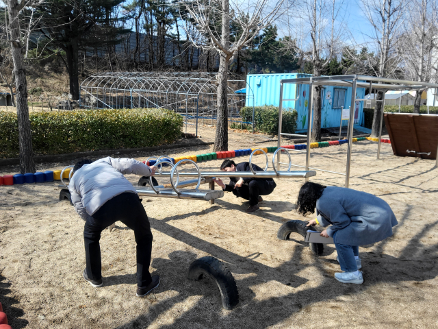 4일 경북지역 한 유치원에서 경북교육청과 교육지원청 합동점검반이 어린이시설에 대한 안전 점검을 시행하고 있다. 경북교육청 제공