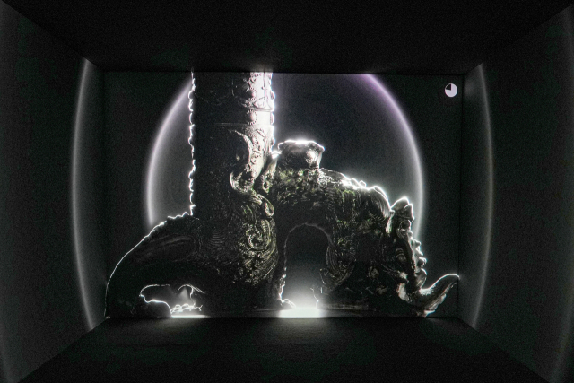 성덕대왕신종의 용뉴 부분, 국립경주박물관 제공