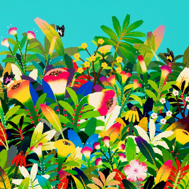 [전시속으로] 색과 함께 차곡차곡 쌓아낸 행복…강주영 개인전