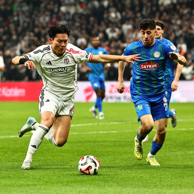 '내가 한국 대표팀 스트라이커' 오현규, 베식타스에서 공식전 4호골 