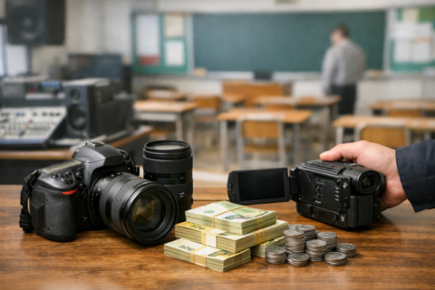 학교 장비 '중고장터'에 내다 판 고교 교사