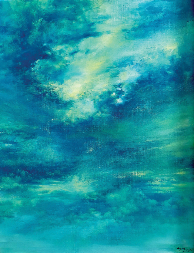 채정균, 혁명이여 나에게 오라!, Oil on canvas, 91&times;116.8cm