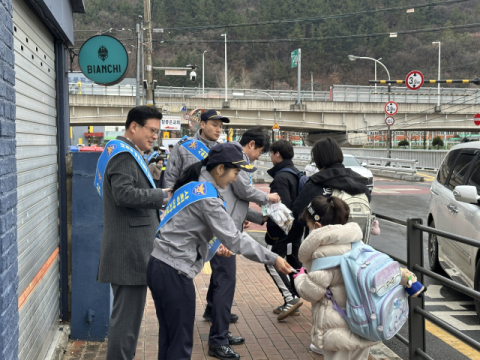 대구 수성서, 초등학생 하교 안전 위한 '3S' 추진