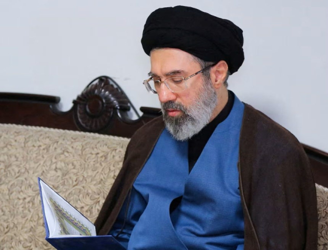 이란의 새 지도자 모즈타바 하메네이. 로이터-연합뉴스