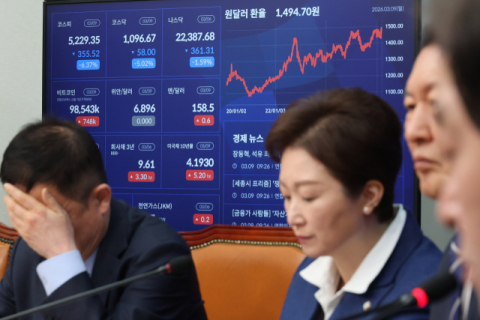 '검은 수요일' 이어 '검은 월요일'…코스피 서킷브레이커 발동