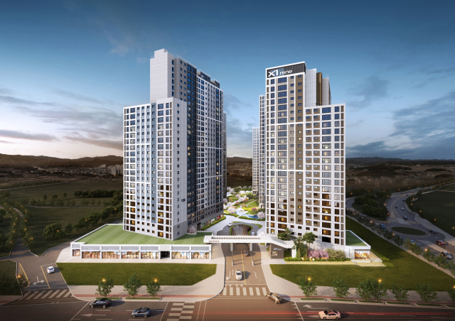 상주 자이르네 조감도. 자이에스앤디 제공