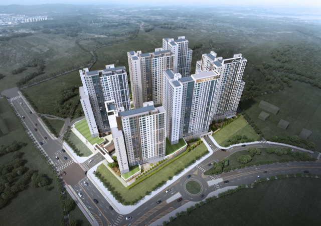 상주 자이르네 조감도. 자이에스앤디 제공