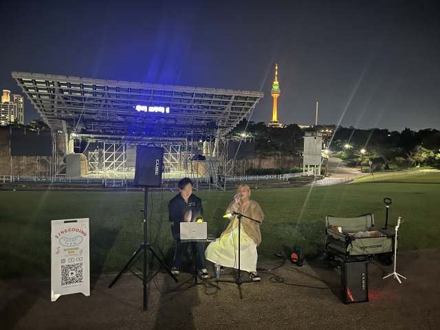 지난해 청년 버스킹 공연에 참여한 