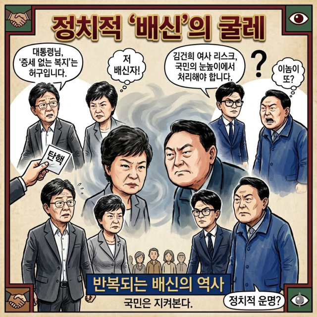 황폐해진 보수 진영을 