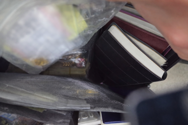 서울 지하철 종로3가역에서 발견된 가방. 서울교통공사 제공