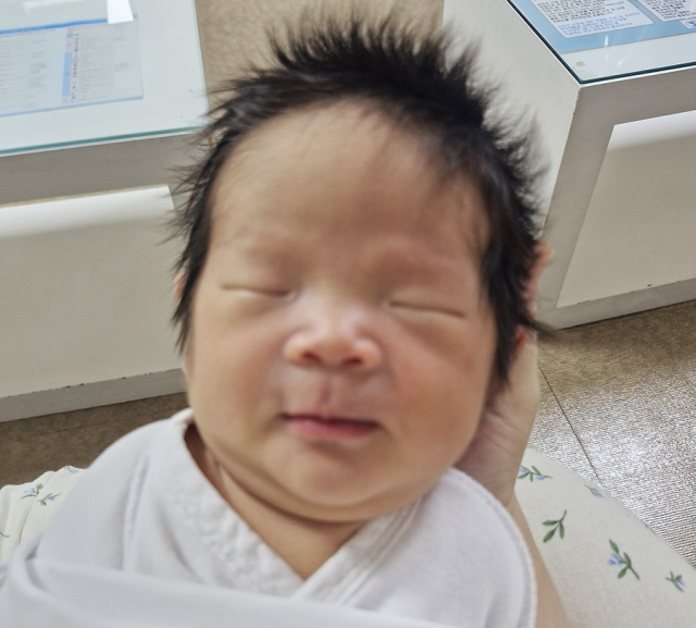 성애경 산모 아기.