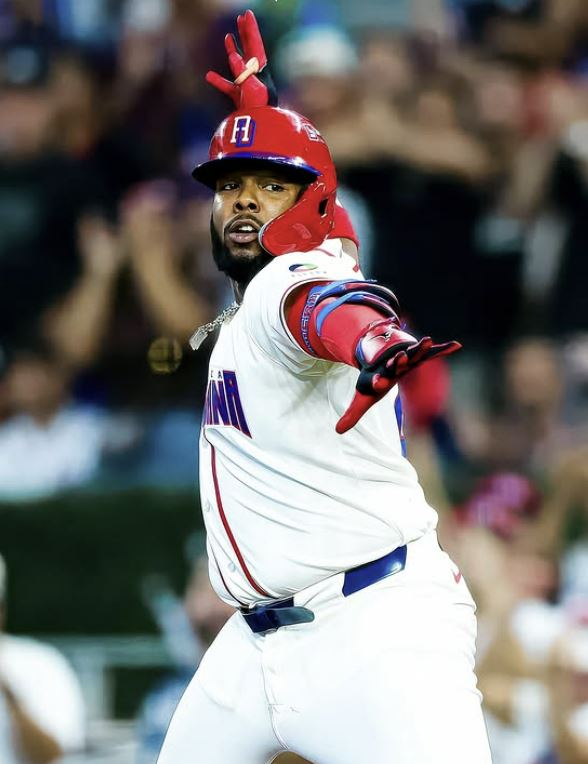 도미니카 대표팀의 블라디미르 게레로 주니어. 게레로 SNS 제공