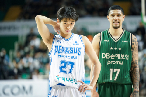 양우혁에게 많은 가르침이 됐을 8일 DB와의 경기