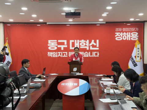 정해용, 동구청장 선거 출마 