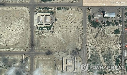 미국의 공습으로 파괴된 이란 군사기지. 연합뉴스