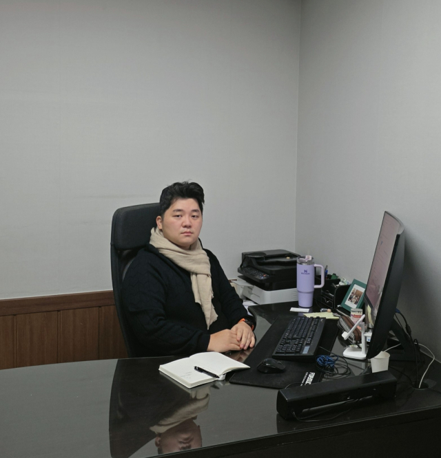 김준기 한국재료공학 대표는 AI 기반으로 지역 제조업 경쟁력을 높이는 파트너로 성장하겠다고 포부를 밝혔다. 정우태 기자