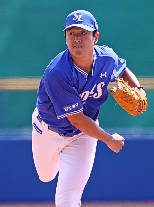 삼성 라이온즈의 양창섭. 삼성 제공