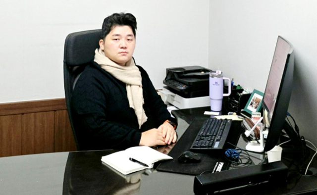 김준기 한국재료공학 대표는 AI 기반으로 지역 제조업 경쟁력을 높이는 파트너로 성장하겠다고 포부를 밝혔다. 정우태 기자