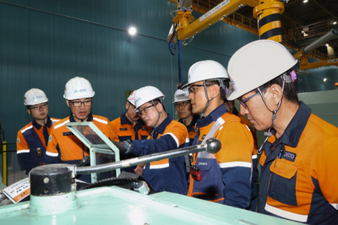 포스코 포항제철소, 중앙수리섹션 가공공장 준공