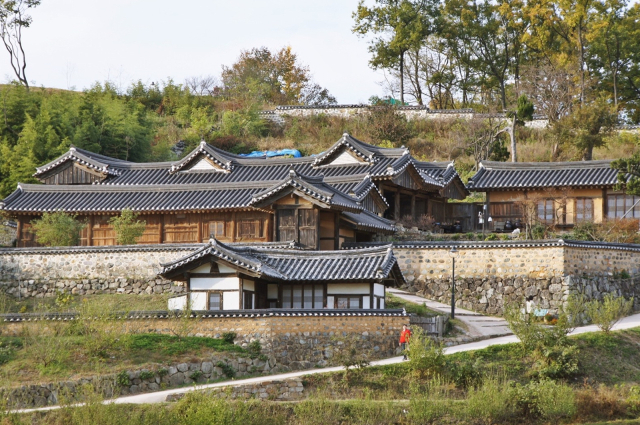 유네스코 세계문화유산 양동마을 전경.경주시 제공