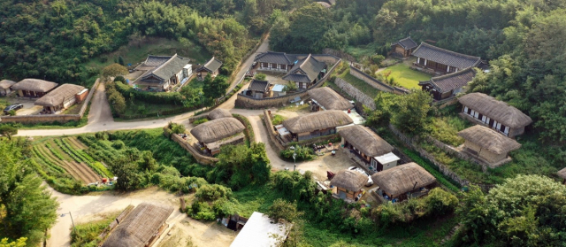 유네스코 세계문화유산 양동마을 전경.경주시 제공