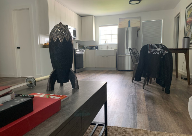 일론 머스크 자택. X