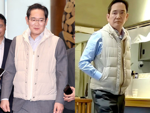 이재용 조끼. 연합뉴스, 유튜브