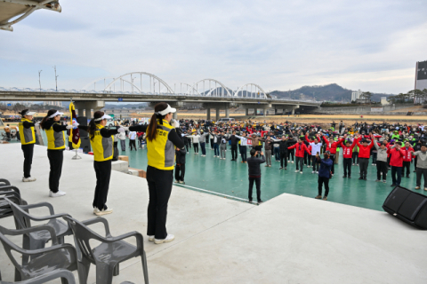 영주시민 건강걷기대회, 2천명 참가, 대성황