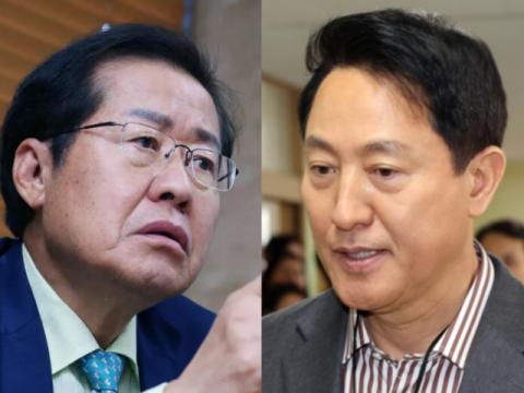 홍준표, 오세훈에 