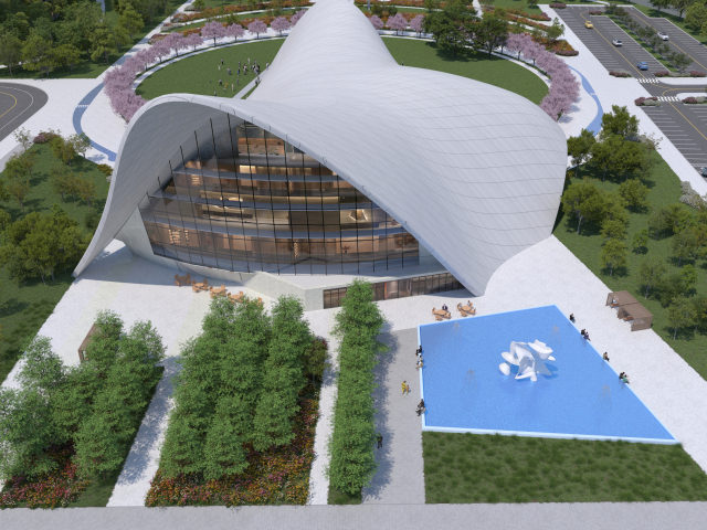 대구교도소 후적지에 들어설 달성 아레나(Arena) 조감도. 달성군 제공.